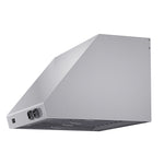 Forno Biagio 30-Inch Wall Mounted Range Hood, Stainless Steel, Heavy Duty - BonPrix Électroménagers