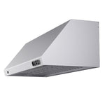 Forno Biagio 60-Inch Wall Mounted Range Hood, Stainless Steel, Heavy Duty - BonPrix Électroménagers