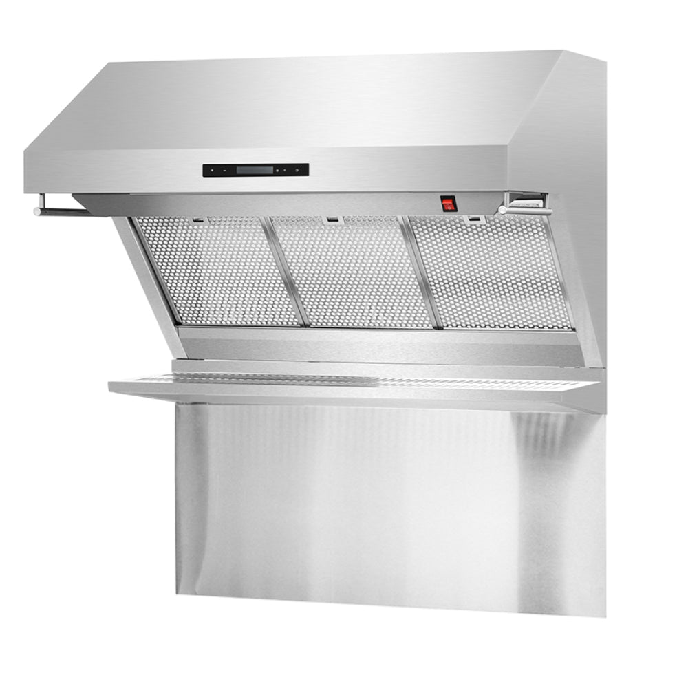 Forno Savona 36-Inch Wall Mount Range Hood, Hybrid Filters, Backsplash Included - BonPrix Électroménagers
