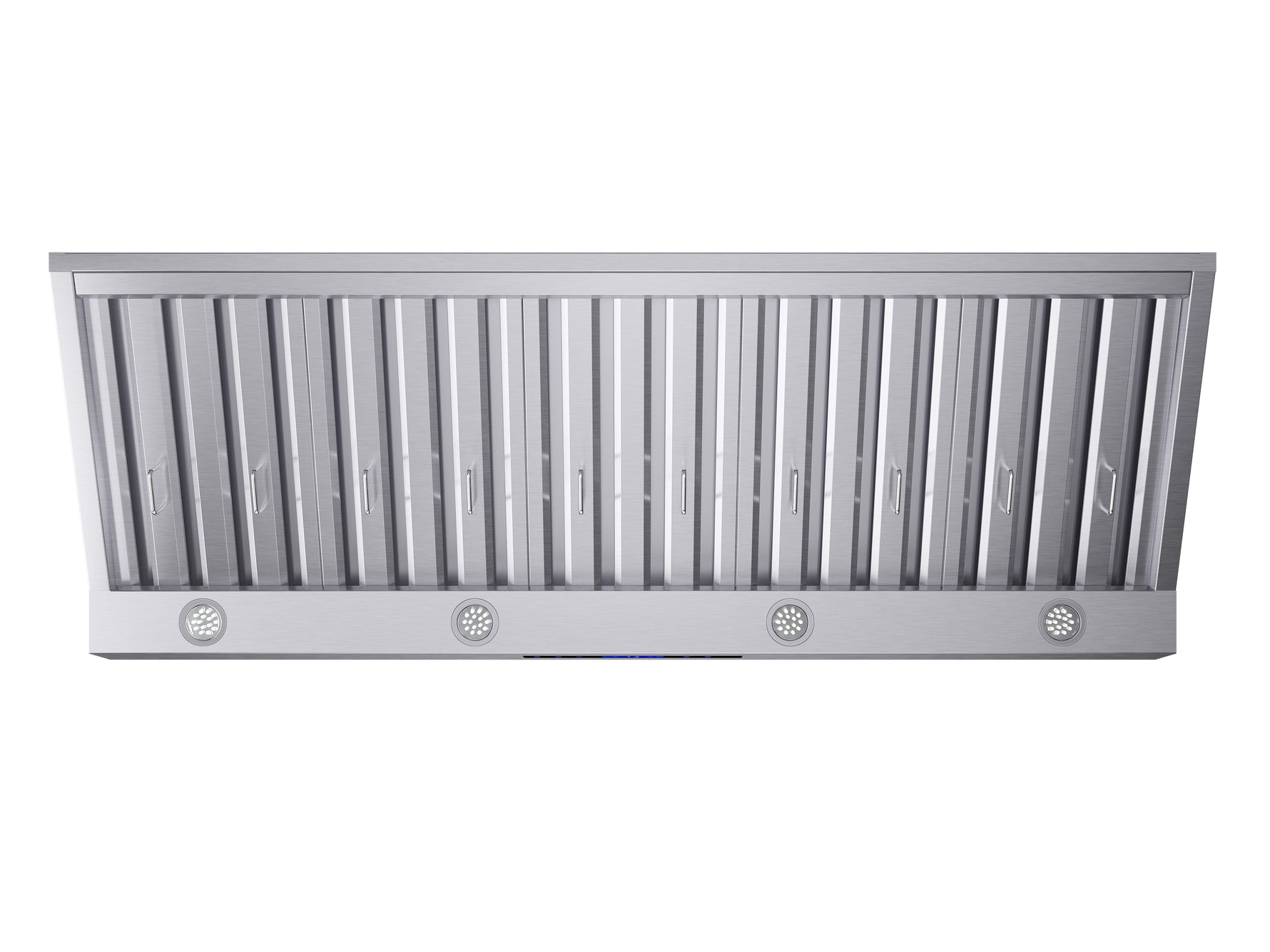 Forno Palazzo 60-Inch Wall Mounted Range Hood, Stainless Steel, Heavy Duty Baffle Filters, Remote Control - BonPrix Électroménagers