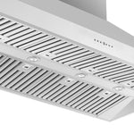 Forno Orvieto 60-Inch Wall Mount Range Hood, LED Lighting, Heavy Duty, Stainless Steel - BonPrix Électroménagers