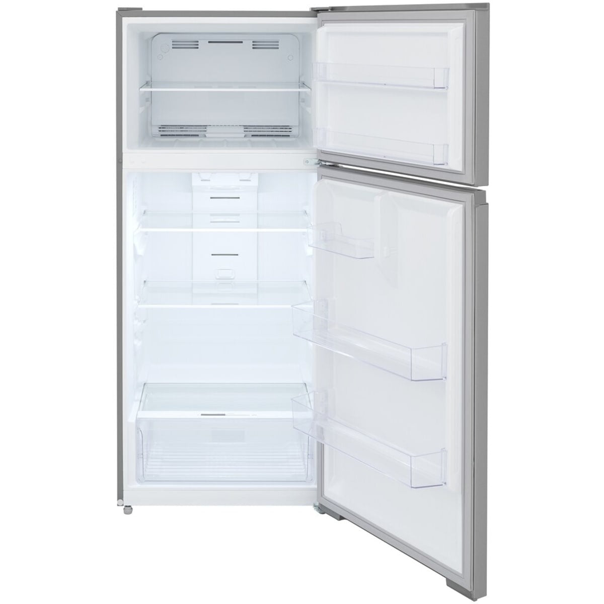 FRTE1622AS - REFRIGERATORS - Frigidaire - Top Freezer - Stainless Steel - Open Box - BonPrix Électroménagers