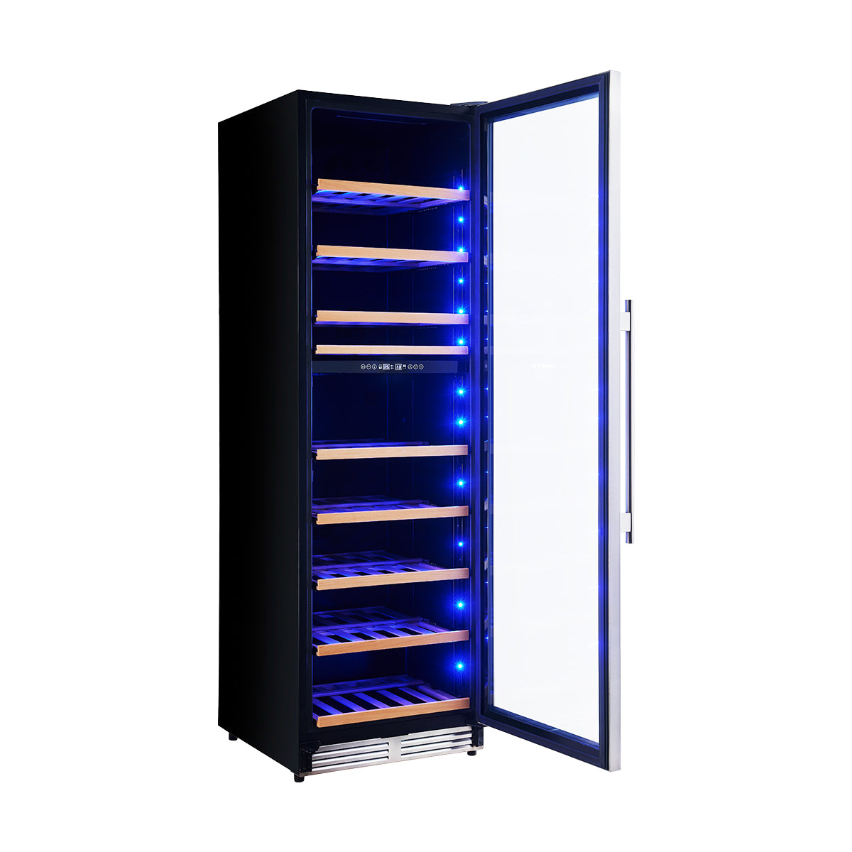 Forno Avellino 24-Inch Dual Zone Wine Cooler, 16 cu.ft, Adjustable Temperature Zones, Stainless Steel - BonPrix Électroménagers