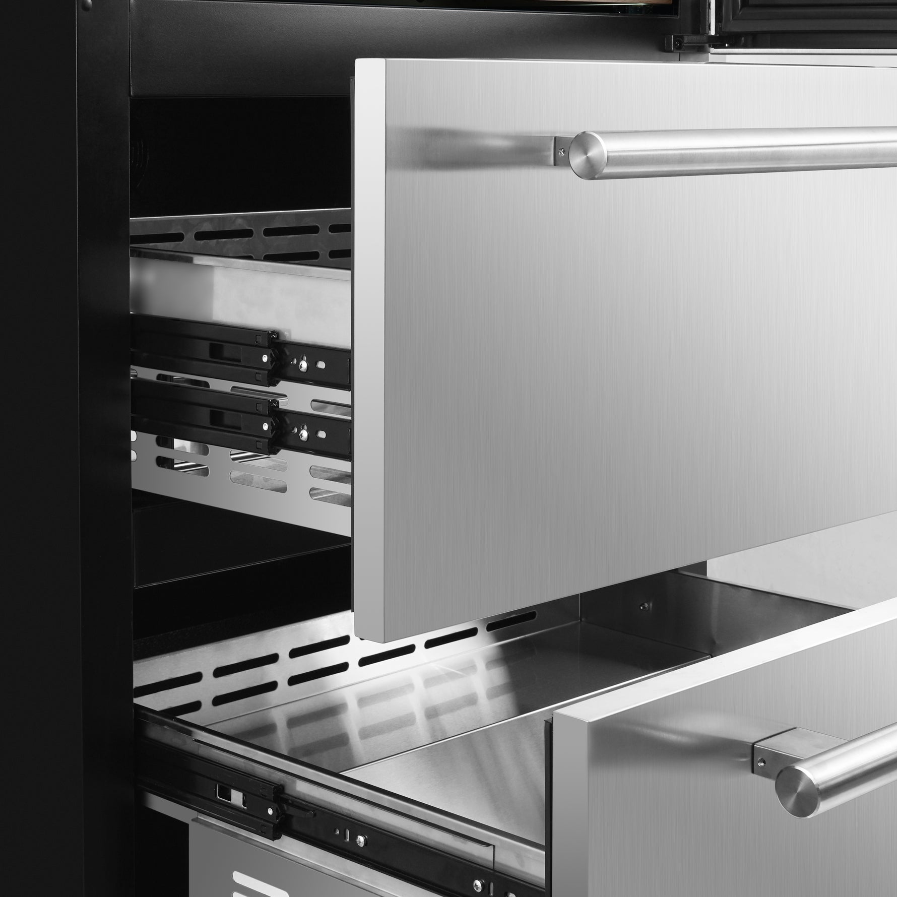 Forno Celano 30-Inch Dual Zone Wine Cooler and Beverage Cooler, 21.3 cu.ft, Stainless Steel - BonPrix Électroménagers