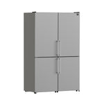 Forno Guardia 46.8-Inch Double Bottom Freezer Refrigerators, Total Capacity 21.6 cu.ft, ENERGY STAR Certified - BonPrix Électroménagers