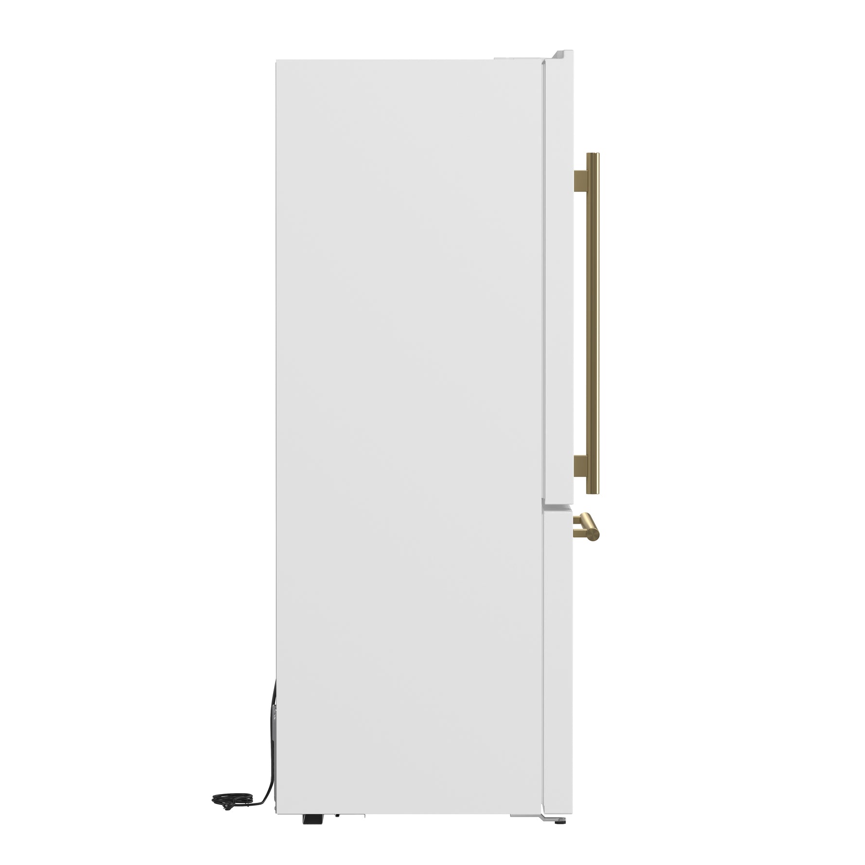 Forno Milano Espresso 31-Inch Bottom Freezer Refrigerator, White, 17.2 cu.ft Capacity, Energy Efficient - BonPrix Électroménagers