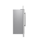 Forno Rizzuto 56-Inch Convertible Refrigerator/Freezer Set, 27.6 cu.ft Total Capacity, Decorative Grill, ENERGY STAR Certified - BonPrix Électroménagers