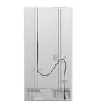 Forno Moena Espresso 36-Inch White French Door Refrigerator, 19.2 Cu. Ft., Frost-Free, Automatic Ice Maker, ENERGY STAR Certified - BonPrix Électroménagers