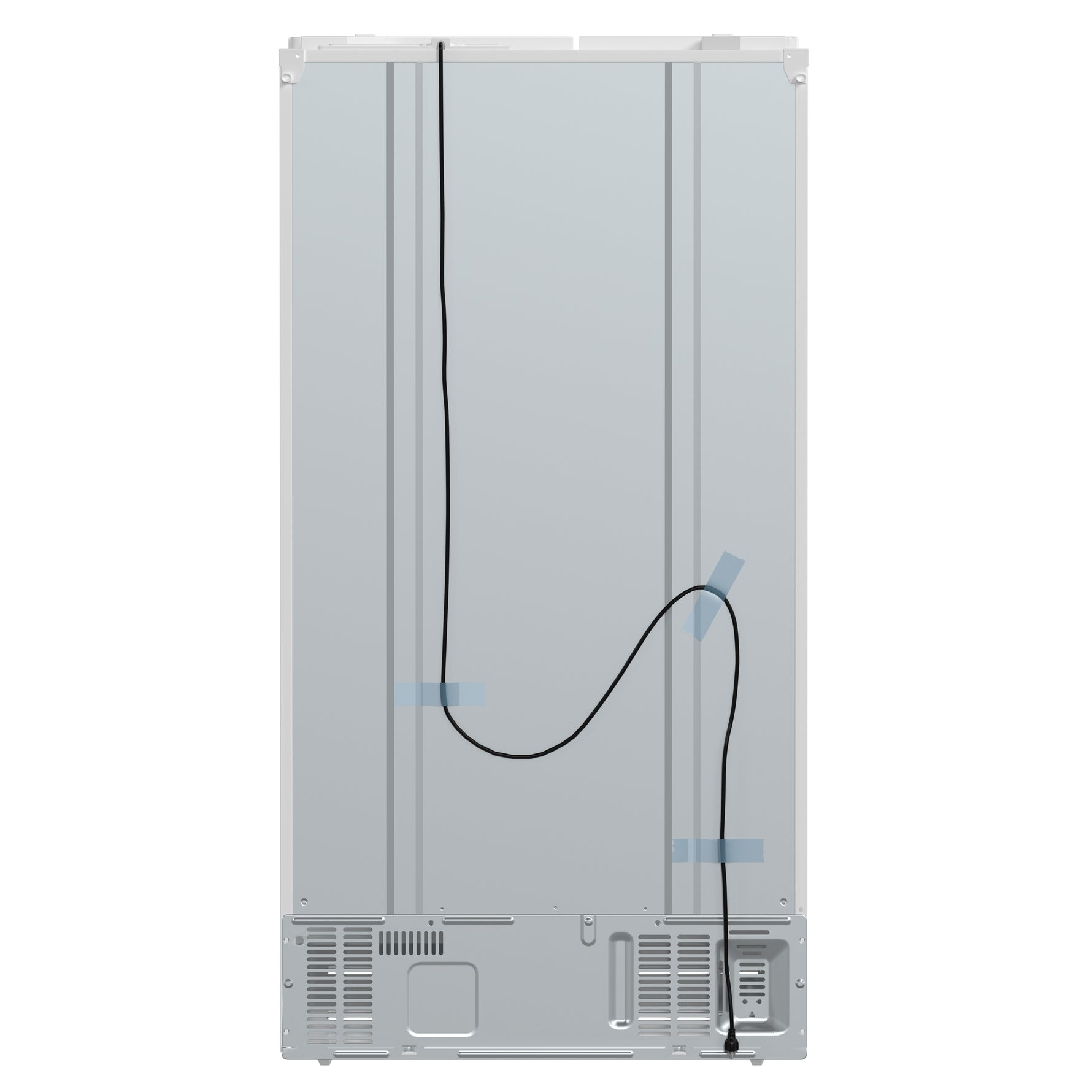 Forno Salerno Espresso 36-Inch White Side-by-Side Refrigerator, 20 Cu. Ft., Frost-Free, Ice & Water Dispenser, ENERGY STAR Certified - BonPrix Électroménagers