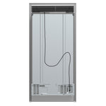 Forno Salerno 40-Inch Built-In Stainless Steel Refrigerator, 20 cu.ft, Decorative Grill, ENERGY STAR Certified - BonPrix Électroménagers
