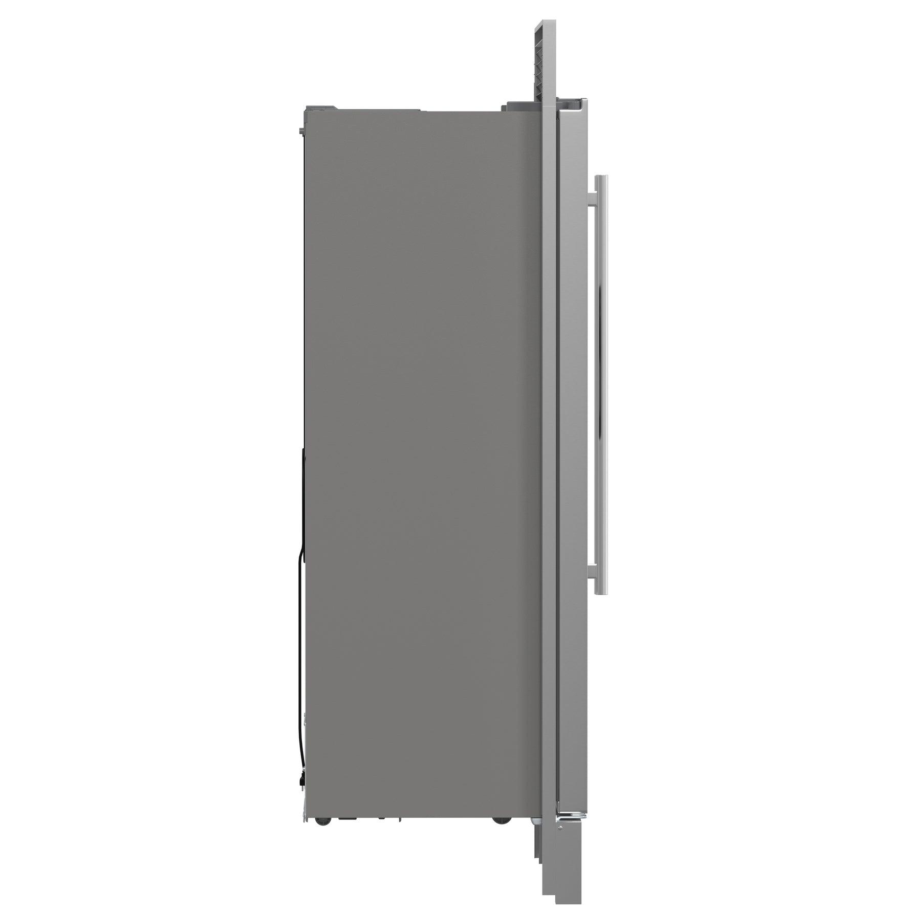 Forno Salerno 40-Inch Built-In Stainless Steel Refrigerator, 20 cu.ft, Decorative Grill, ENERGY STAR Certified - BonPrix Électroménagers