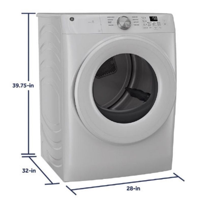 GFD35ESMYWW - DRYERS - GE - Electric - White - Open Box