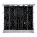 Marco 30-inch Gas Range Stainless Steel, 4 Burners 37,000 BTU, 4.32 cu.ft. Convection Oven