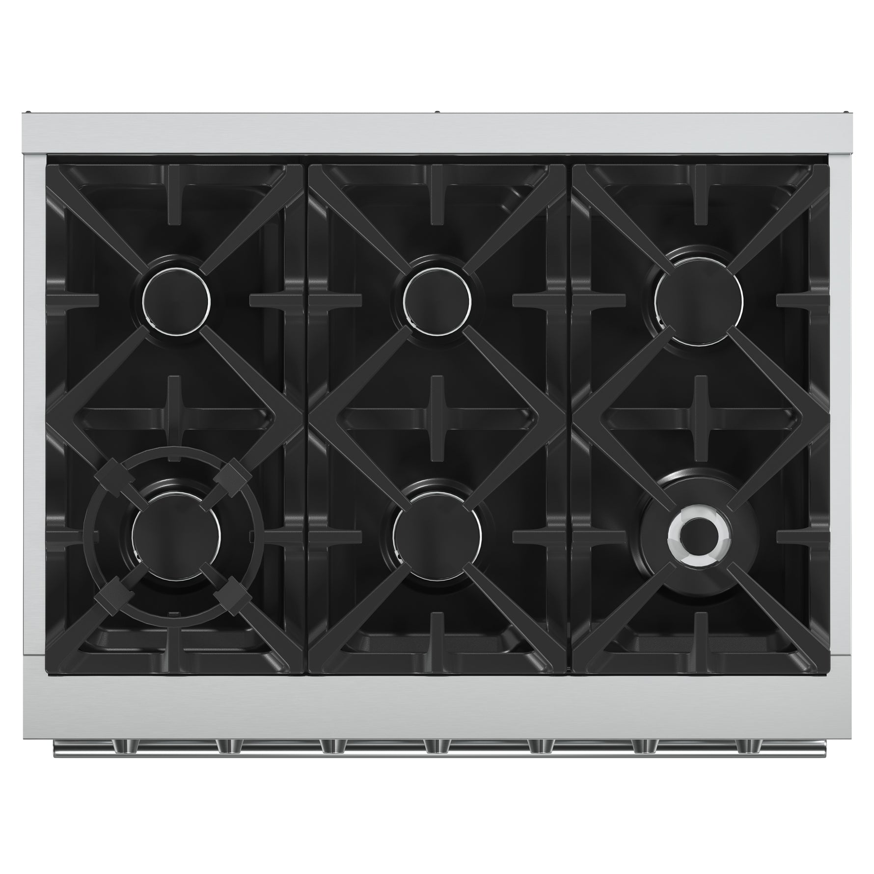 Forno Massimo 36-Inch Freestanding Gas Range, 6 Sealed Burners, Convection Oven, Energy Efficient - BonPrix Électroménagers