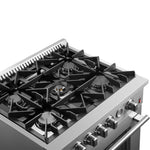 FORNO Giovanni 30-inch Gas Range Stainless Steel, 5 Burners 67,000 BTU, 4.32 cu.ft. Convection Oven - BonPrix Électroménagers