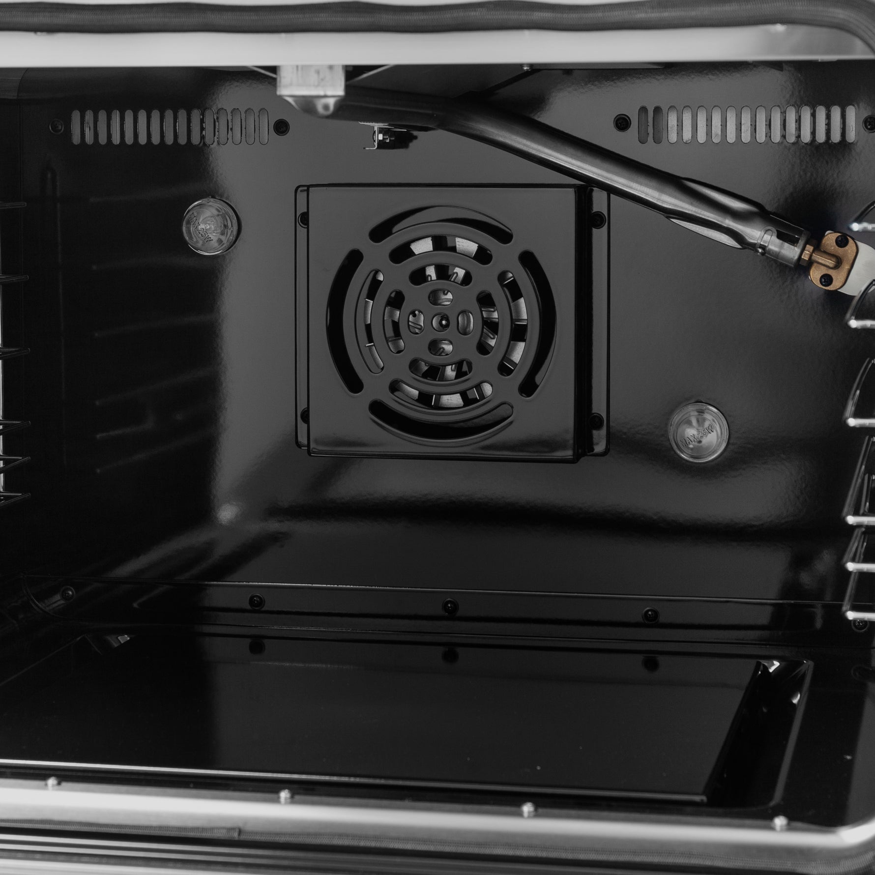 Forno Galiano 48" Freestanding French Door Gas Range in Black - BonPrix Électroménagers