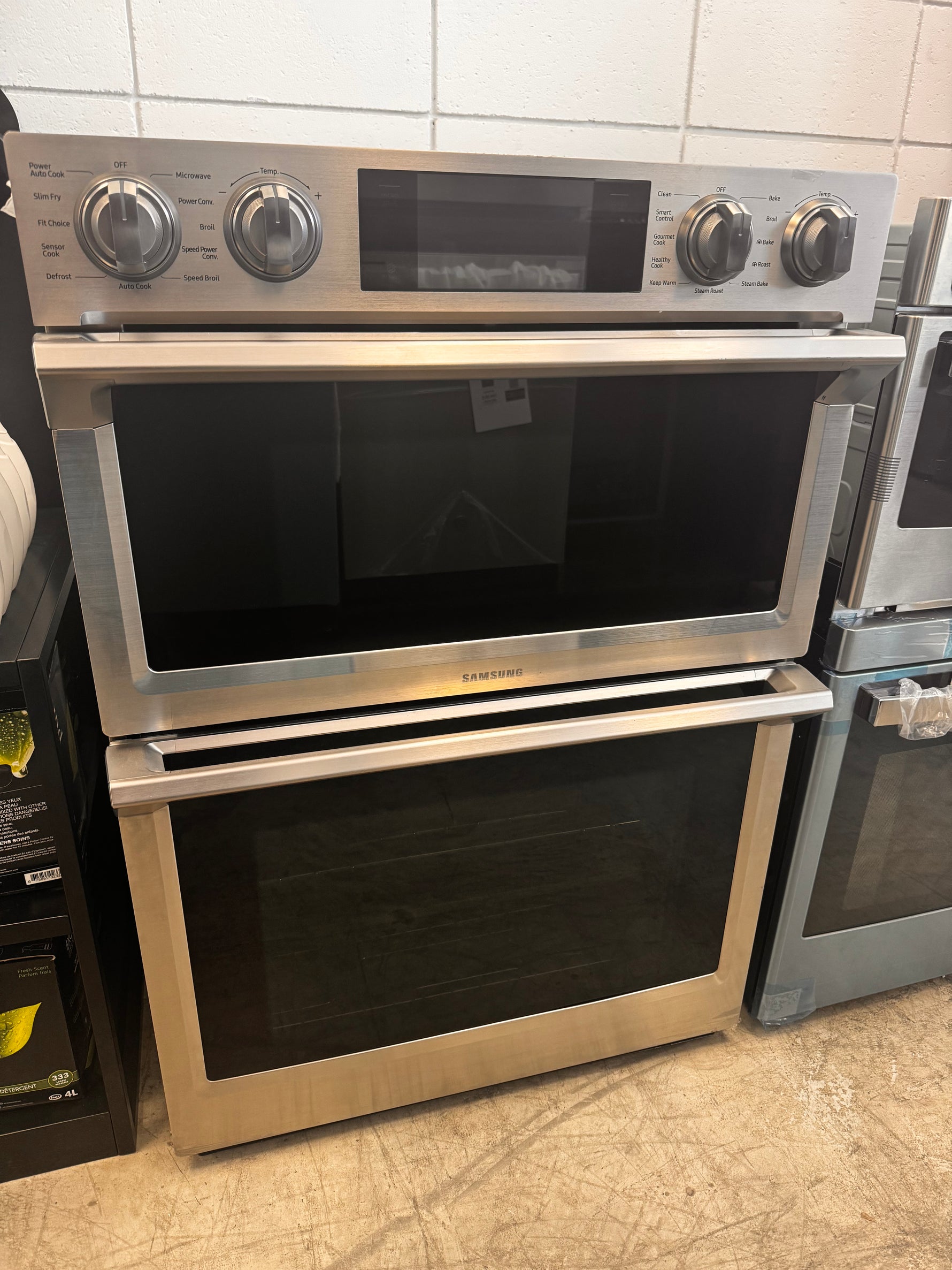 NQ70M7770DS - WALL OVENS - Samsung - Combination Oven - Stainless Steel - Open Box - BonPrix Électroménagers
