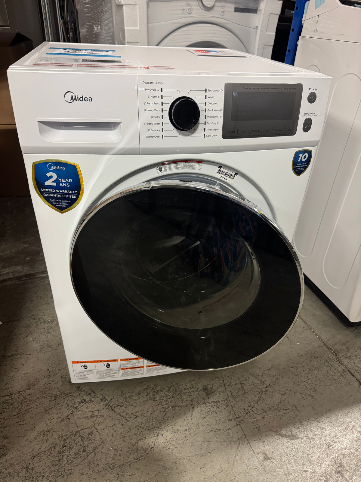 MLC31N4AWW - LAUNDRY CENTERS - Midea - All-In-One - Electric - White - Open Box - BonPrix Électroménagers
