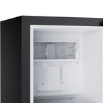 Cristallo 15 Inch Freestanding/Undercounter Ice maker, 66.1 lbs Chewable nugget, 8 kg / 17.6 lbs of ice storage, Black