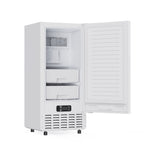 Cristallo 15 Inch Freestanding/Undercounter Ice maker, 66.1 lbs Chewable nugget, 8 kg / 17.6 lbs of ice storage, White