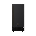 Cristallo 15 Inch Freestanding/Undercounter Ice maker, 79.4 lbs Cubed Ice daily, 12 kg / 26.5 lbs ice bin, Black
