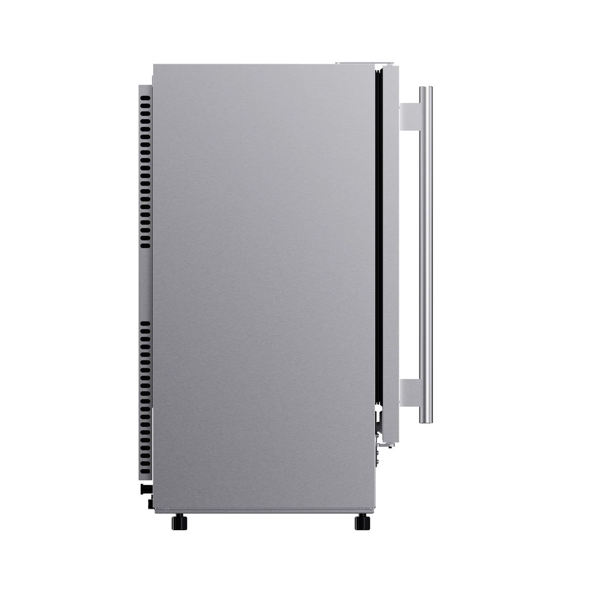Cristallo 15 Inch Freestanding/Undercounter Ice maker, 79.4 lbs Cubed Ice daily, 12 kg / 26.5 lbs ice bin, Stainless steel