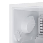 Cristallo 15 Inch Freestanding/Undercounter Ice maker, 79.4 lbs Cubed Ice daily, 12 kg / 26.5 lbs ice bin, White