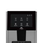 Fresco 14 Inch Countertop Ice Maker & Dispenser, 154 lbs Chewable nugget Ice daily, Self-Clean, Touch Controls, Stainless Steel - BonPrix Électroménagers