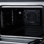 Torino 30 Inch Induction Range, 8,800W cooktop, 4.32 cf. True Convection Oven, Air Fry, Air Sous Vide, Smudge Resistant, Black