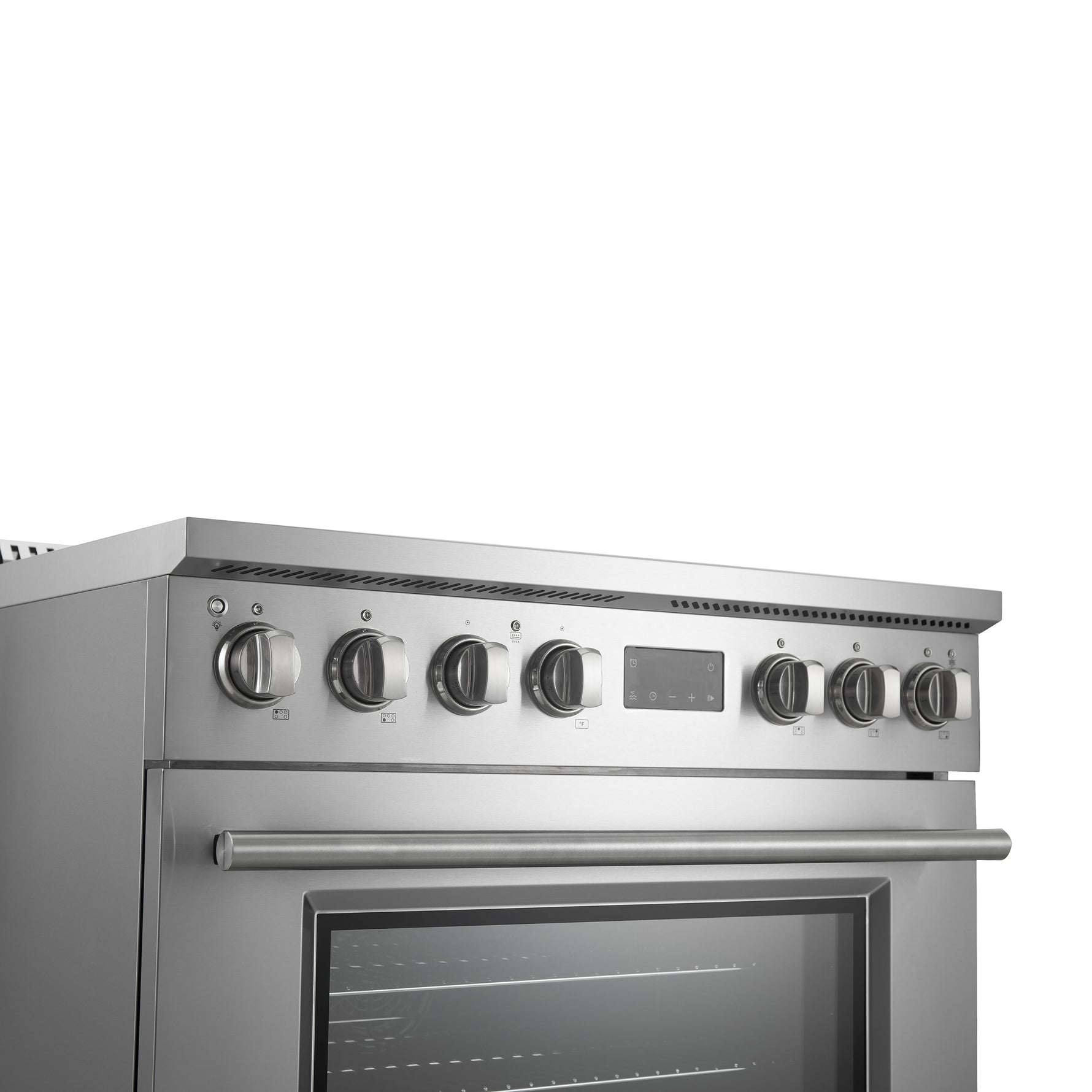 Forno Torino 36 Inch Induction Range with True Convection and Air Fry - BonPrix Électroménagers