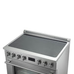 Forno Torino 36 Inch Induction Range with True Convection and Air Fry - BonPrix Électroménagers