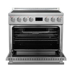 Forno Torino 36 Inch Induction Range with True Convection and Air Fry - BonPrix Électroménagers