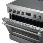 Forno Torino 36 Inch Induction Range with True Convection and Air Fry - BonPrix Électroménagers