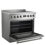 Forno Torino 36 Inch Induction Range with True Convection and Air Fry - BonPrix Électroménagers