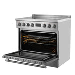 Forno Torino 36 Inch Induction Range with True Convection and Air Fry - BonPrix Électroménagers