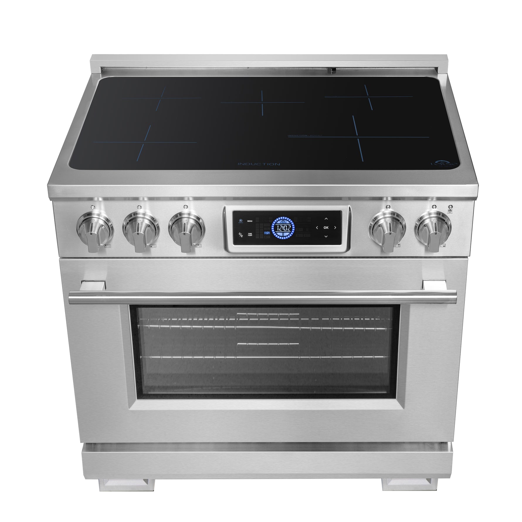 Forno Maximus 36 Inch Induction Range with Air Fryer - BonPrix Électroménagers