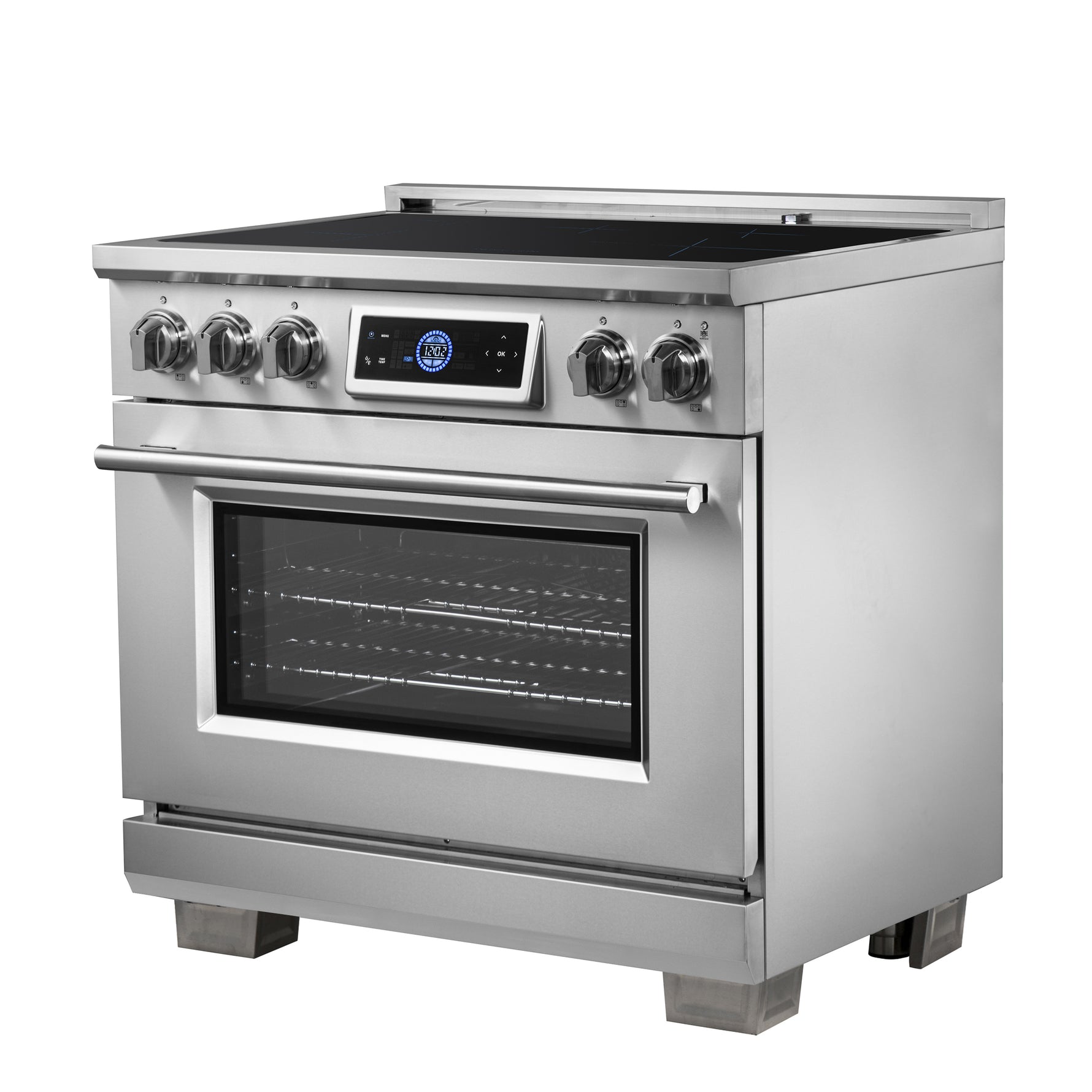 Forno Maximus 36 Inch Induction Range with Air Fryer - BonPrix Électroménagers