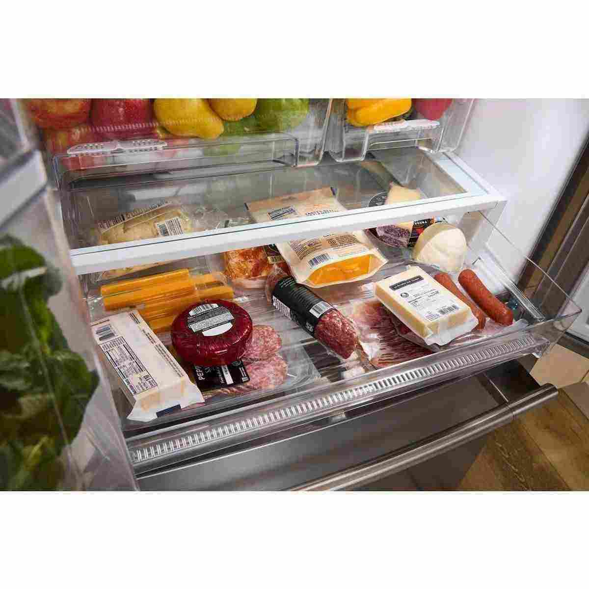 KRFF330SPS - REFRIGERATORS - kitchenAid - French 3-Door - Stainless Steel - Open Box - BonPrix Électroménagers