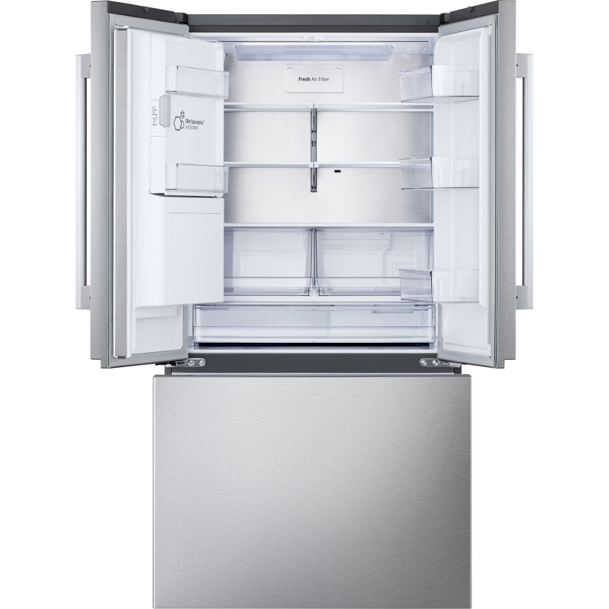 LF24Z6330S - REFRIGERATORS - LG - French 3-Door - Stainless Steel - Open Box - BonPrix Électroménagers