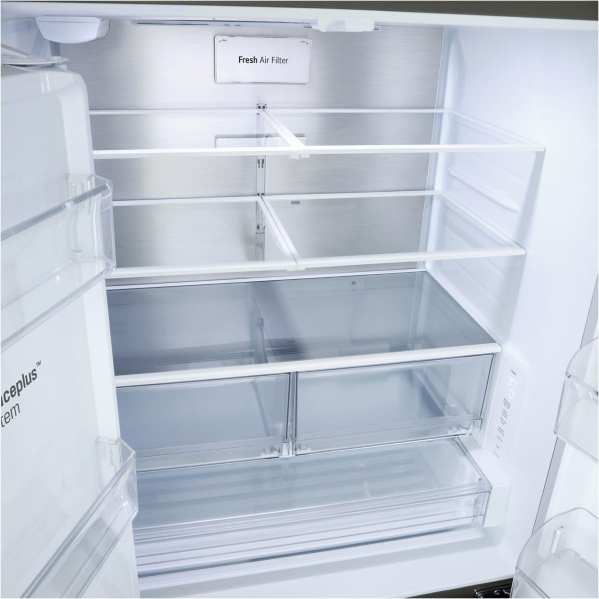 LF24Z6330S - REFRIGERATORS - LG - French 3-Door - Stainless Steel - Open Box - BonPrix Électroménagers