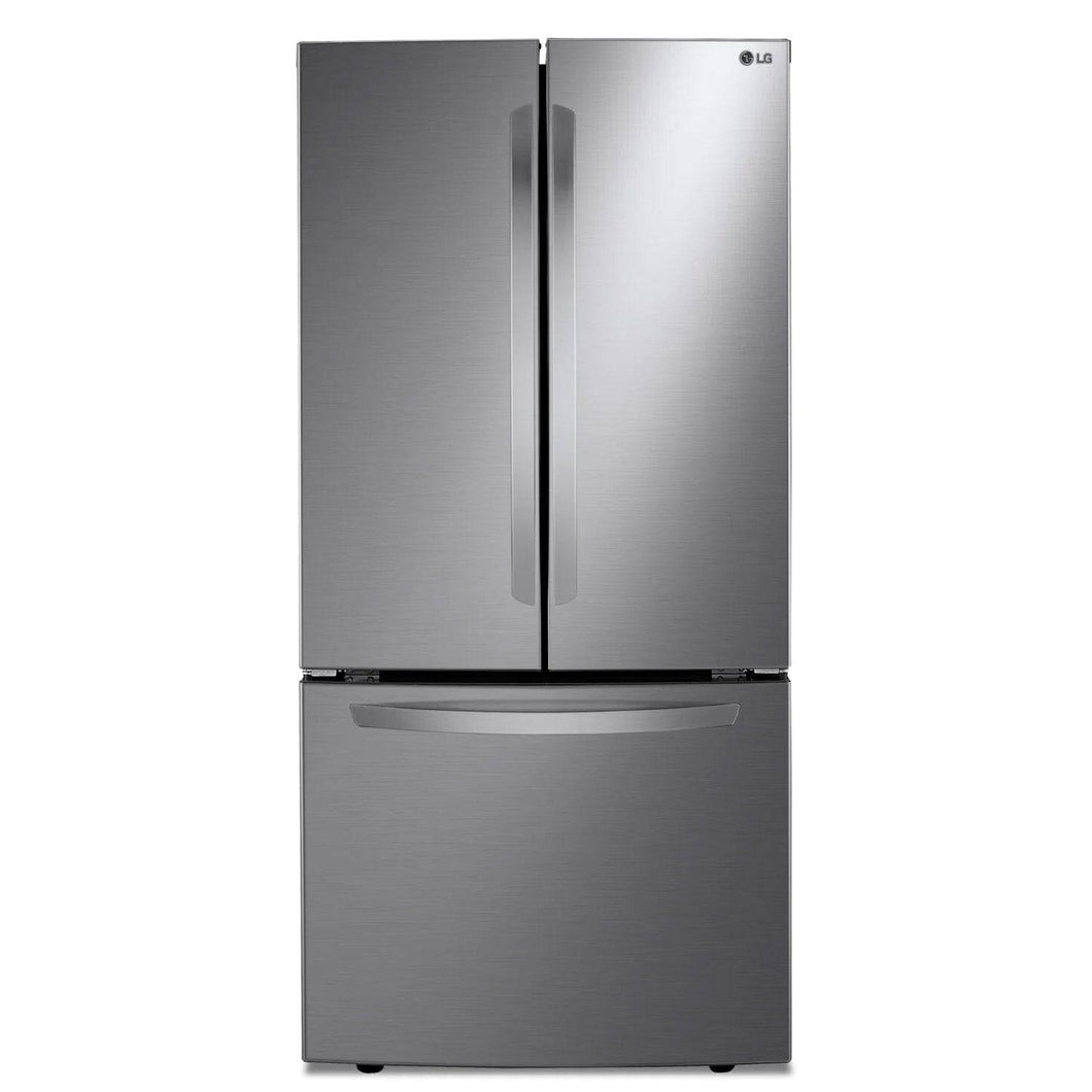 LRFNS2503V - REFRIGERATORS - LG - French 3-Door - Silver - Open Box