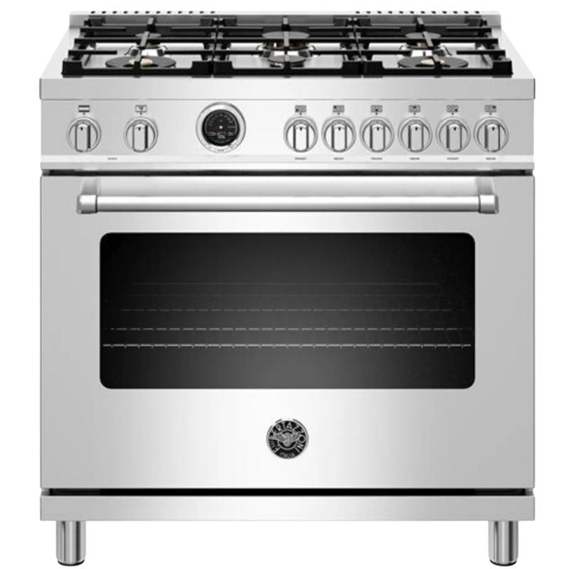MAST366DFSXT - RANGES - BERTAZZONI - Dual Fuel - Stainless Steel - Open Box