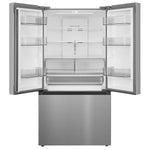 MRF23I7AST - REFRIGERATORS - Midea - French 3-Door - Stainless Steel - Open Box - BonPrix Électroménagers