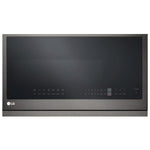 MVEL2137D - MICROWAVES OVENS - LG - Over-The-Range - Black Stainless - Open Box - BonPrix Électroménagers