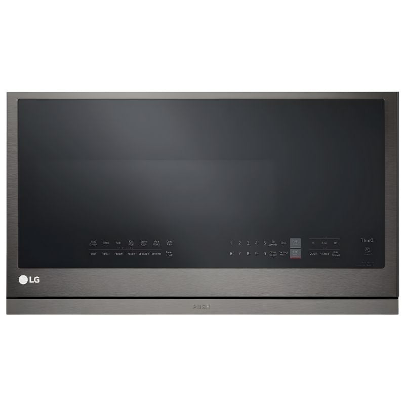 MVEL2137D - MICROWAVES OVENS - LG - Over-The-Range - Black Stainless - Open Box - BonPrix Électroménagers