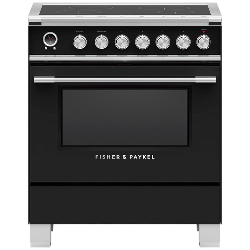 OR30SCI6B1 - RANGES - Fisher & Paykel - Dual Fuel - Black - Open Box - RANGES - BonPrix Électroménagers