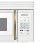 Forno Scalo 30-Inch Over the Range Microwave, White – 1.6 cu.ft, 300 CFM Vent, Touch Control, LED Light - BonPrix Électroménagers