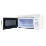 Forno Scalo 30-Inch Over the Range Microwave, White – 1.6 cu.ft, 300 CFM Vent, Touch Control, LED Light - BonPrix Électroménagers