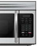 Forno Scalo 30-Inch Over the Range Microwave, Stainless Steel – 1.6 cu.ft, 300 CFM Vent, Touch Control, LED Light - BonPrix Électroménagers