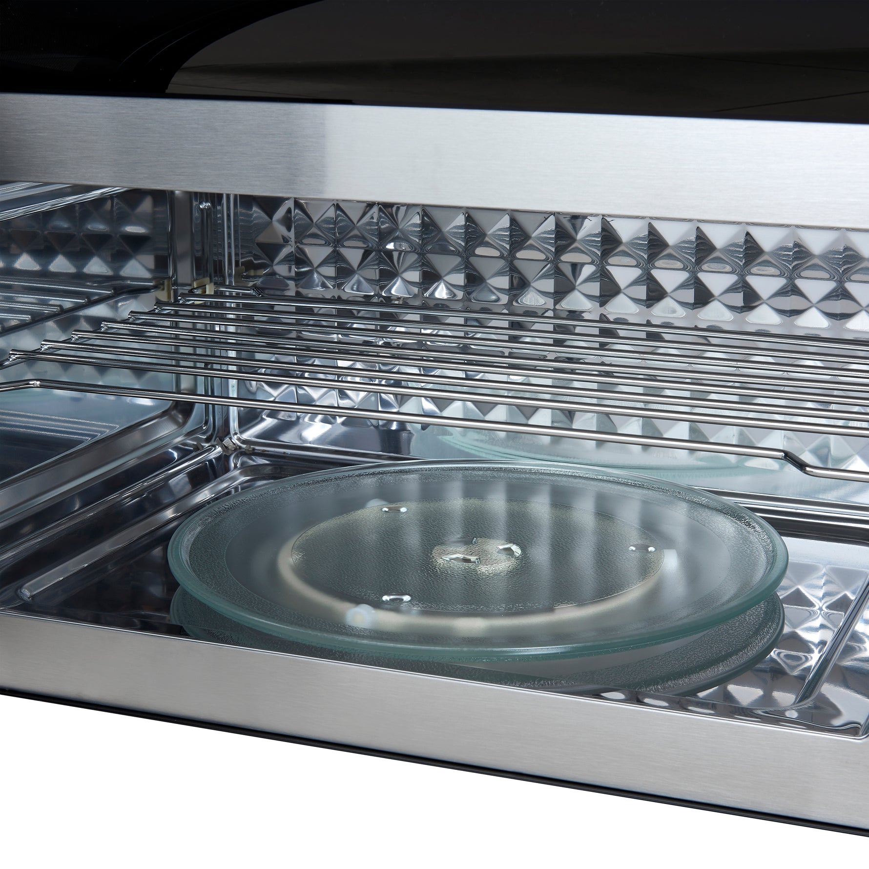 Forno Fornace 30-Inch Over the Range Convection Microwave, Black – 1.5 cu.ft, 300 CFM Vent, Touch Control, LED Light - BonPrix Électroménagers